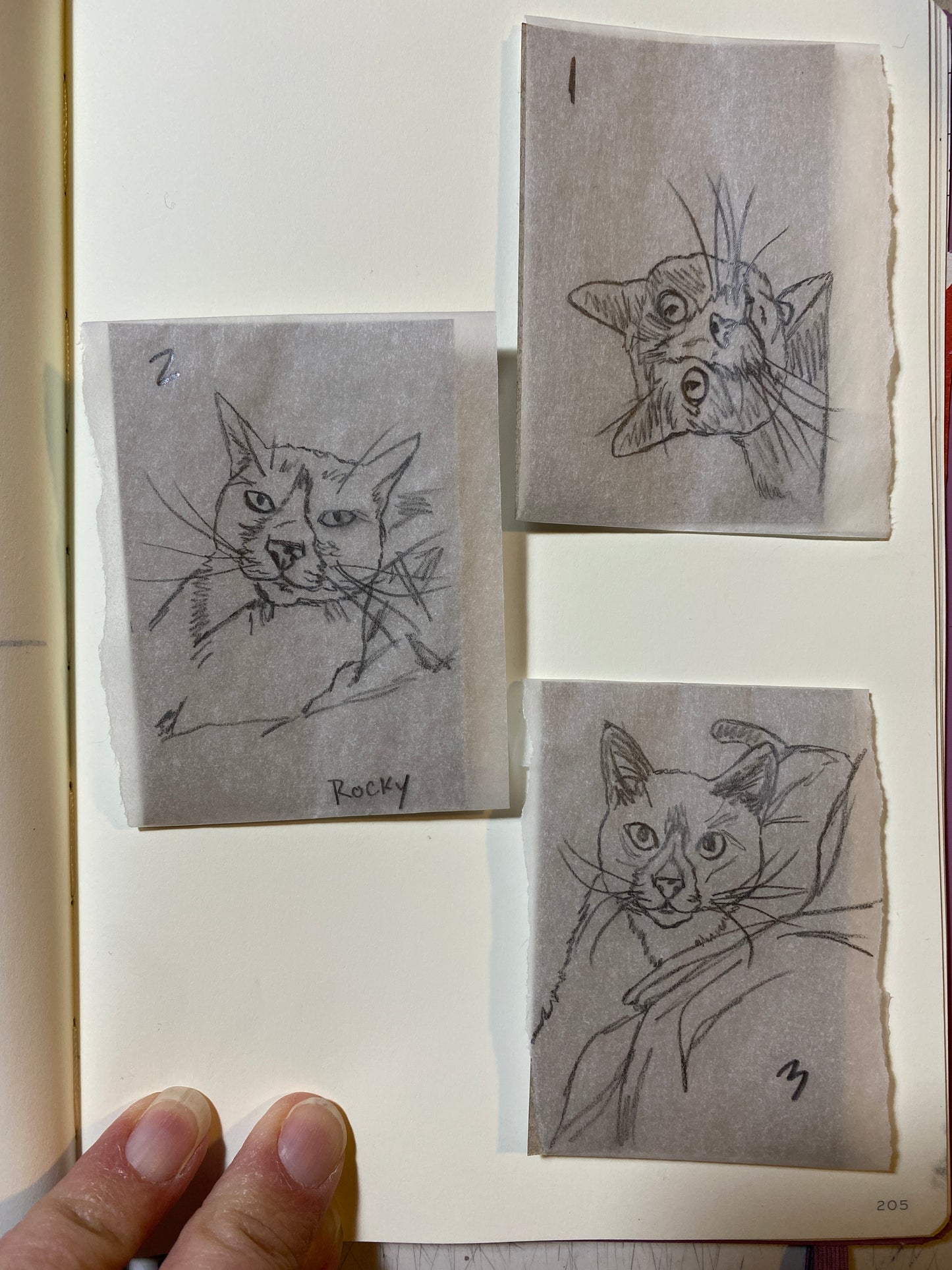 For Jane - one mini block print