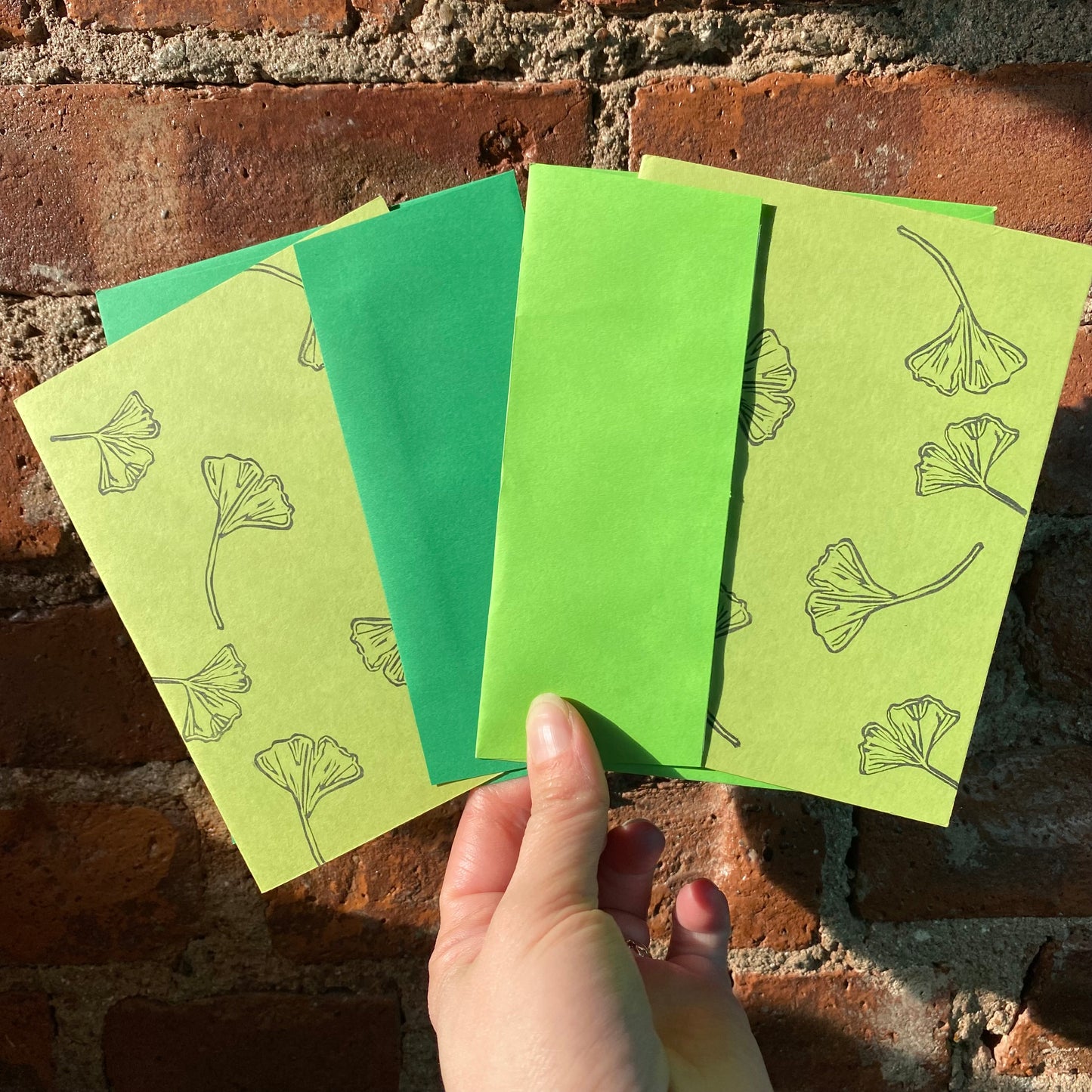 Flash Sale Ginkgo Cards (blank inside)