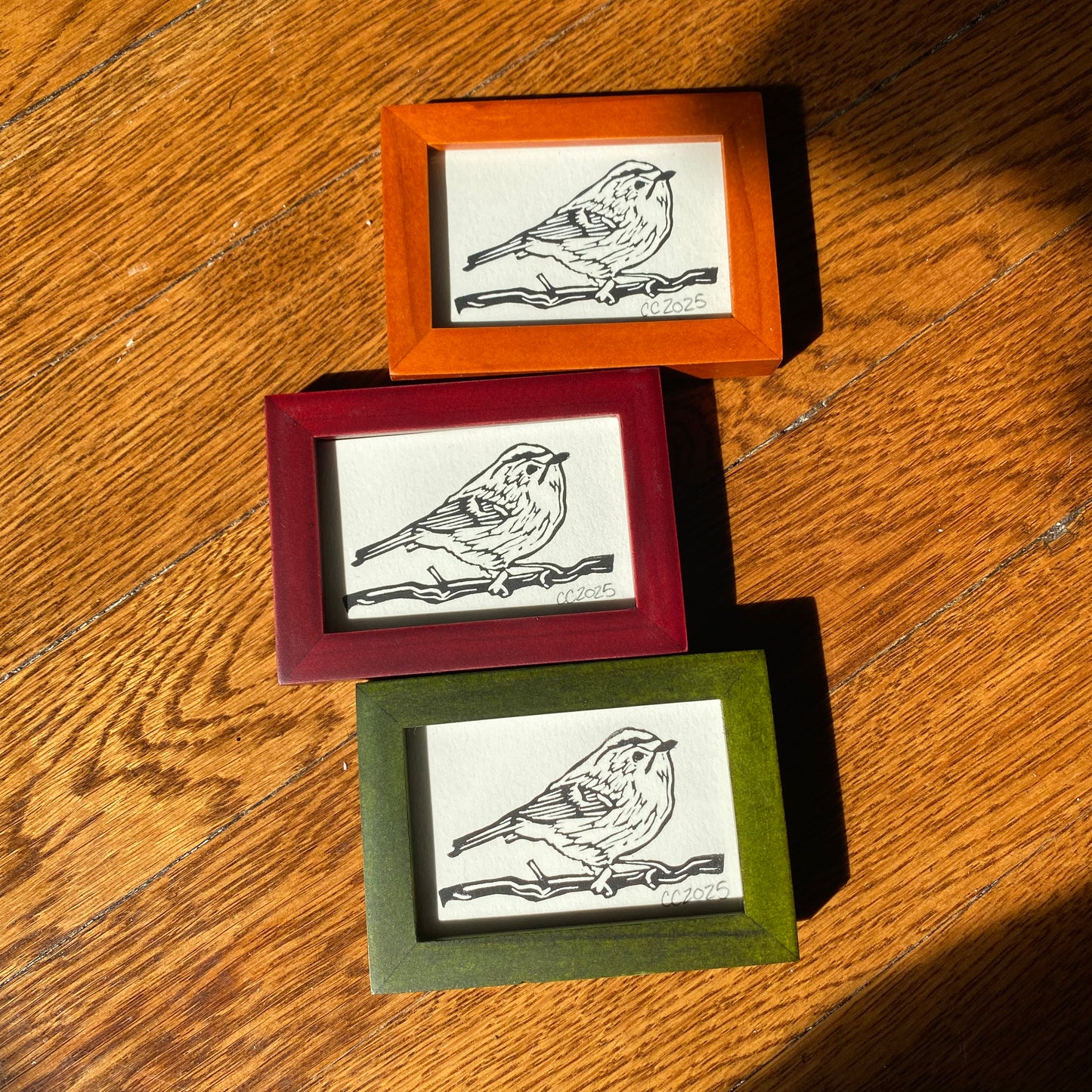 Mini Golden Crowned Kinglet