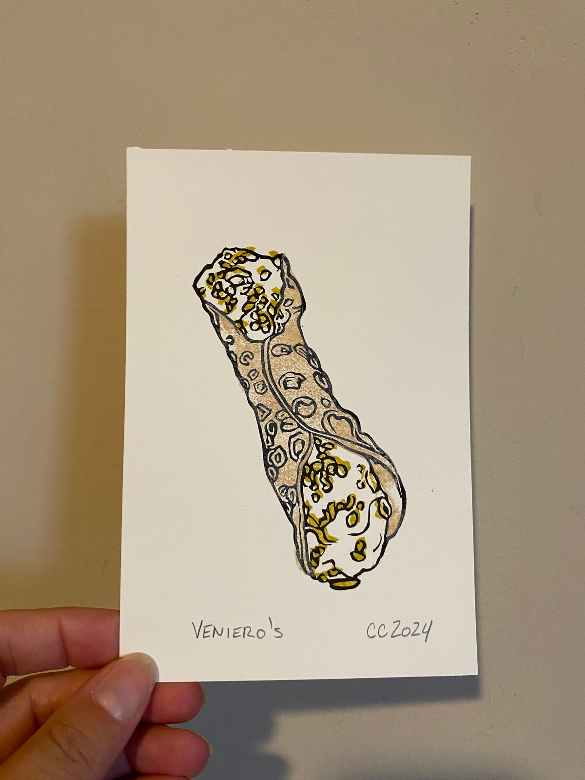 $5 Cannoli Print