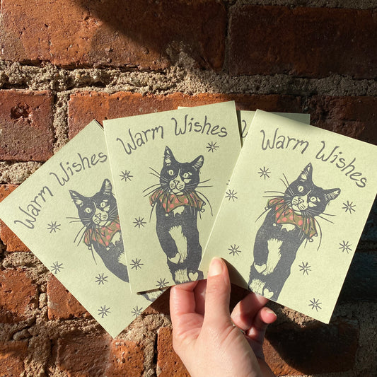 Flash Sale “Warm Wishes” Holiday Tammy cards (blank inside)