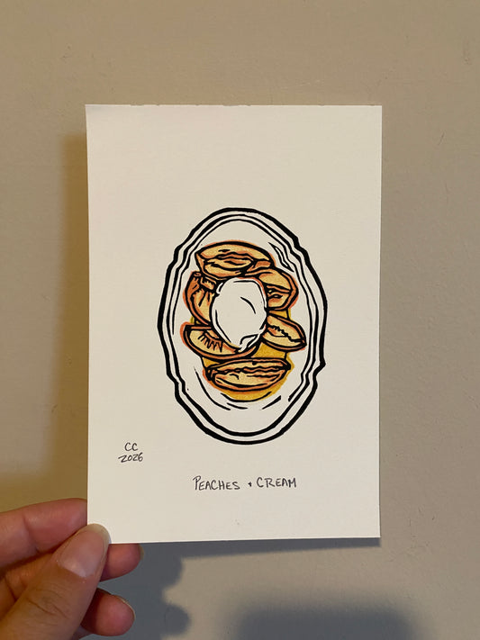 $5 🍑 Peaches & Cream Print