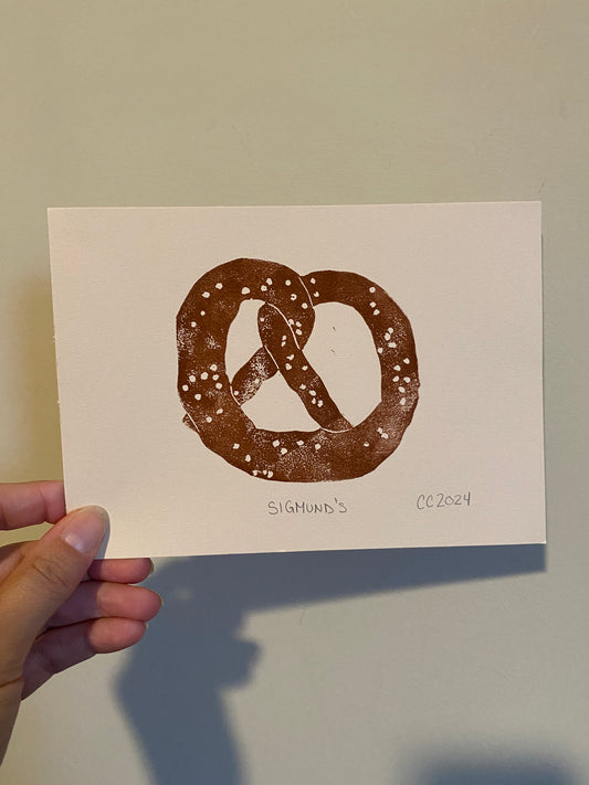 $5 pretzel print